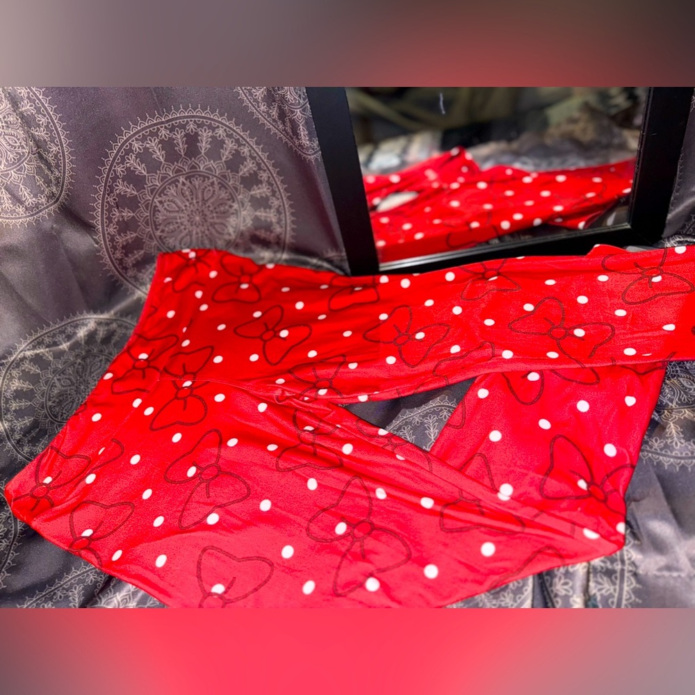 Minnie Mouse Leggings - Autentic Disney Designer-wear. Size Small.